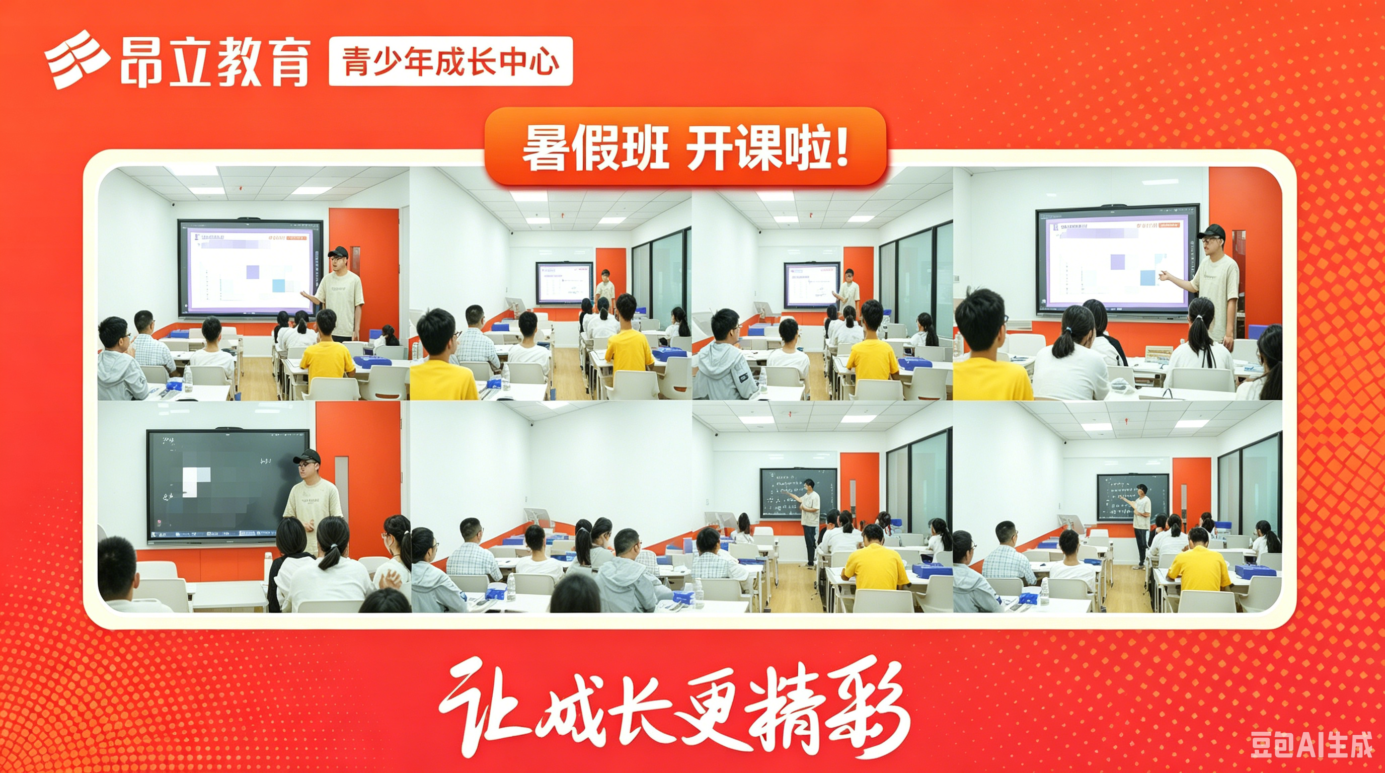 盛夏蓄力 | 初高暑假班，昂立青少年进阶启航！