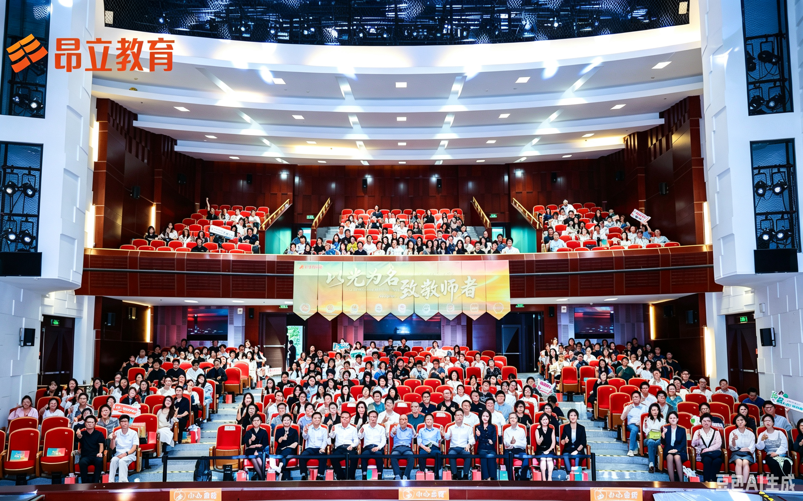 以光为名，致敬师者｜昂立教育2026教师节颁奖盛典圆满举行